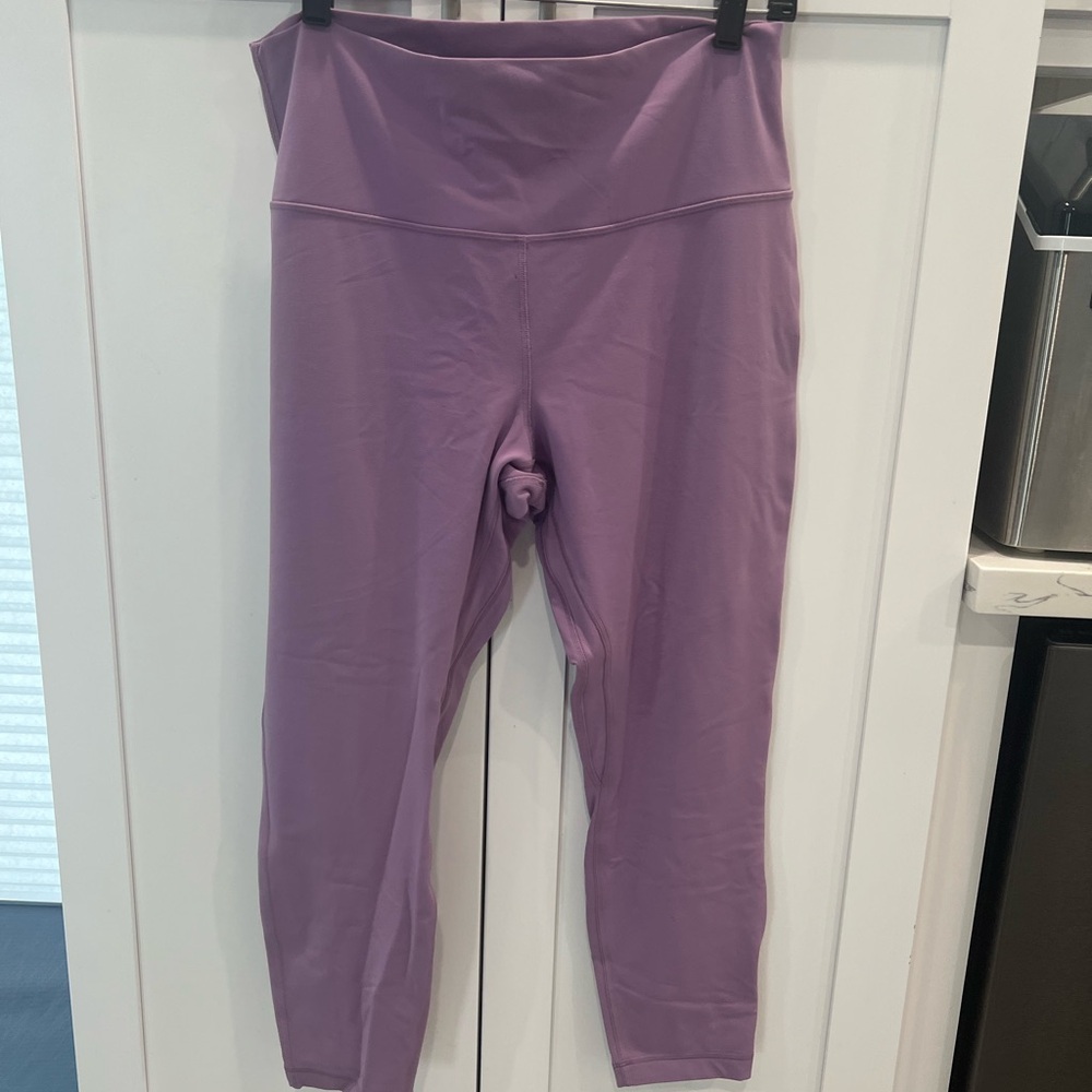 Lululemon Athletica Purple High-Rise Leggings